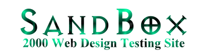 2000 Web Design Sand Box